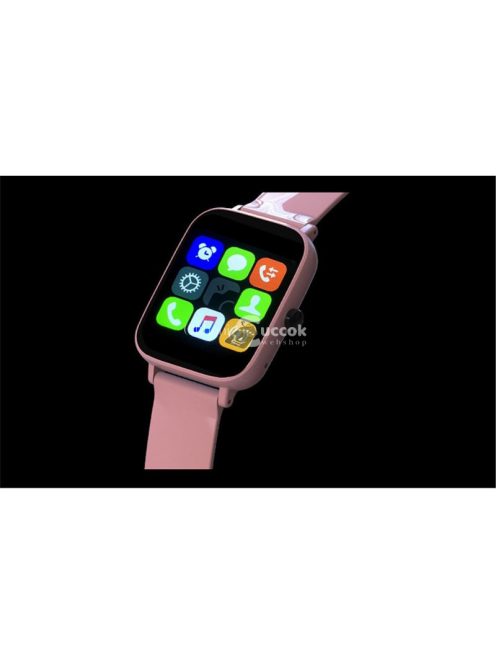 Akela GT168 -P9 pulzusmérő rózsaszín okos óra