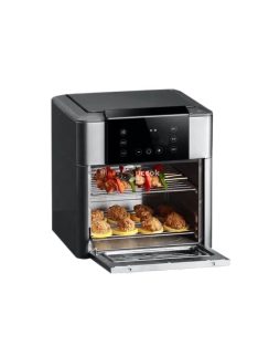   NewLine XXL 12 Literes Digitális kijelzős légkeveréses sütő szürke