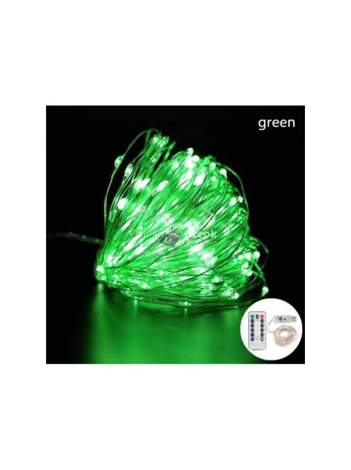 AlphaOne Usb ledesfényfüzér karácsonyi távirányítóval 10 méteres