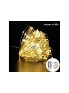 AlphaOne Usb ledesfényfüzér karácsonyi távirányítóval 10 méteres