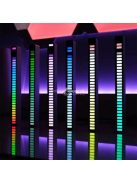 Alphaone Zenére változó RGB led kijelző