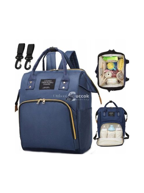 Kék living traveling táska