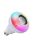 Led villanykörte Bluetooth hangszóróval