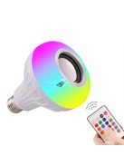 Led villanykörte Bluetooth hangszóróval