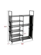 Tier9 Fekte cipő tároló állvány