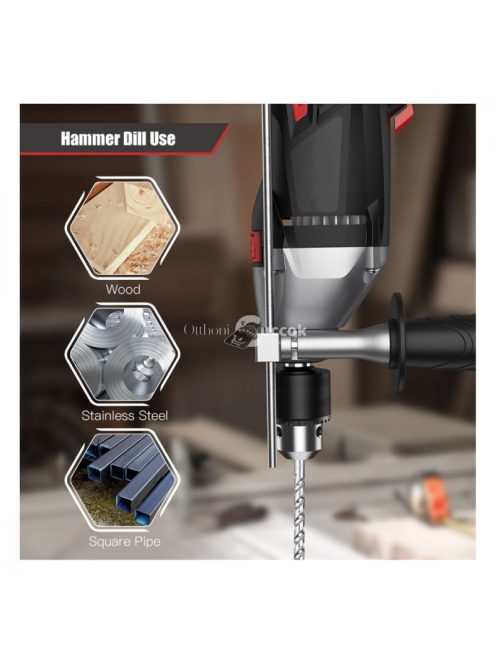 Meterk ütvefúrógép szett 950W kofferral