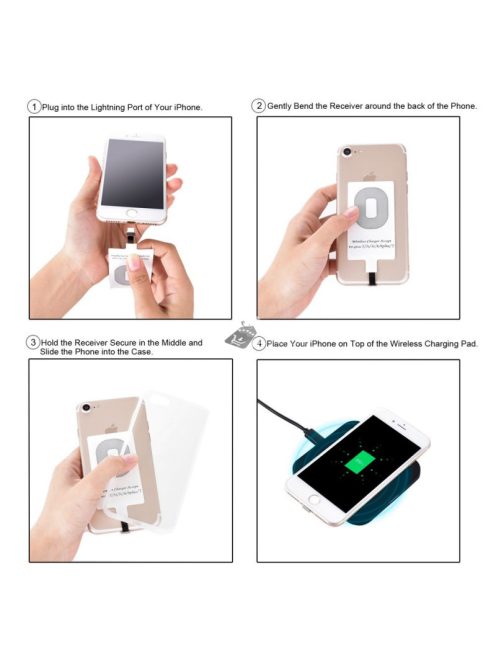 Choetech 301WH Lightning(iOS) vezeték nélküli jelvevő adapter