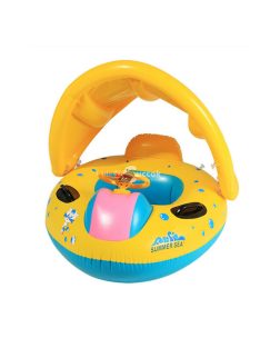   Amaz Gyermek felfújható gumicsónak tetővel, kormánnyal 65x73cm