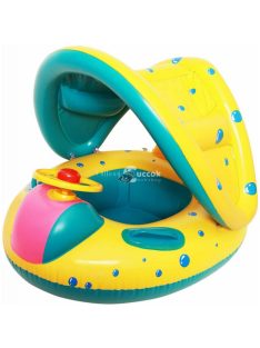   Amaz Gyermek felfújható gumicsónak tetővel, kormánnyal 65x73cm