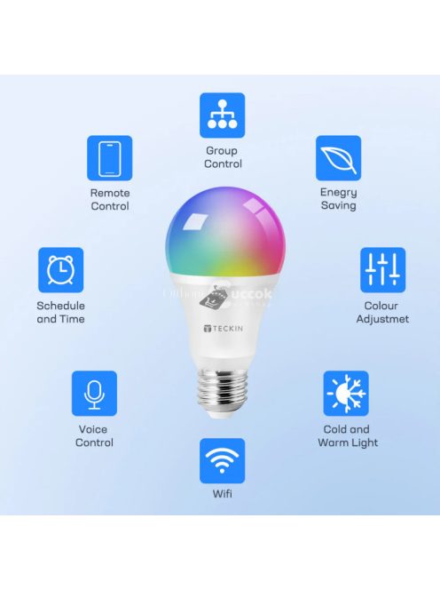 2 db Teckin SB50 okos izzó