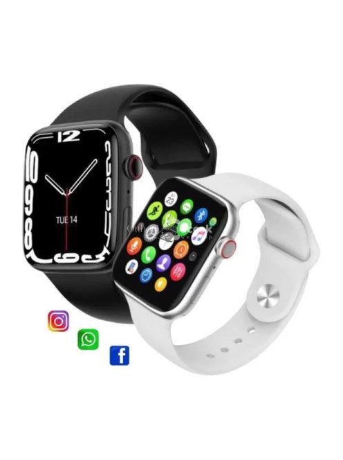 W26 Promax okosóra csomag (okosóra + ajándék Bluetooth headsettel és plusz kárpáltál)