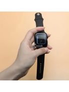 T55 Pro Max okosóra+fülhallgató fekete - ajándék szíjjal