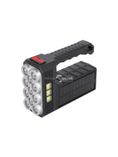 11 LED- es solar kézi lámpa