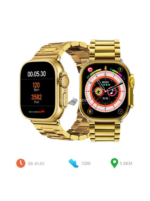 GD9 Ultra okosóra díszdobozban - Aranyozott Díszdobozban - pulzus mérés,vérnyomás mérés,véroxigén mérés