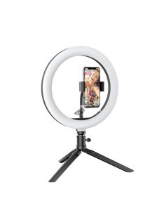   Blitzwolf BW-SL3 selfie gyűrű - TÁVIRÁNYÍTÓ + VÁLTOZTATHATÓ SZÍNHŐMÉRSÉKLET