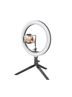   Blitzwolf BW-SL3 selfie gyűrű - TÁVIRÁNYÍTÓ + VÁLTOZTATHATÓ SZÍNHŐMÉRSÉKLET