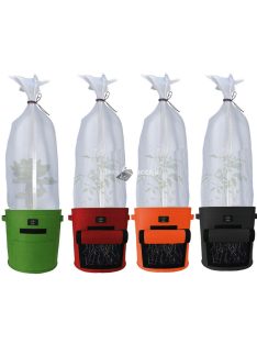   Laxllent Textil virágcserép 4db kevert szín + növényvédő háló