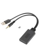 Autós AUX Bluetooth audio adóvevő