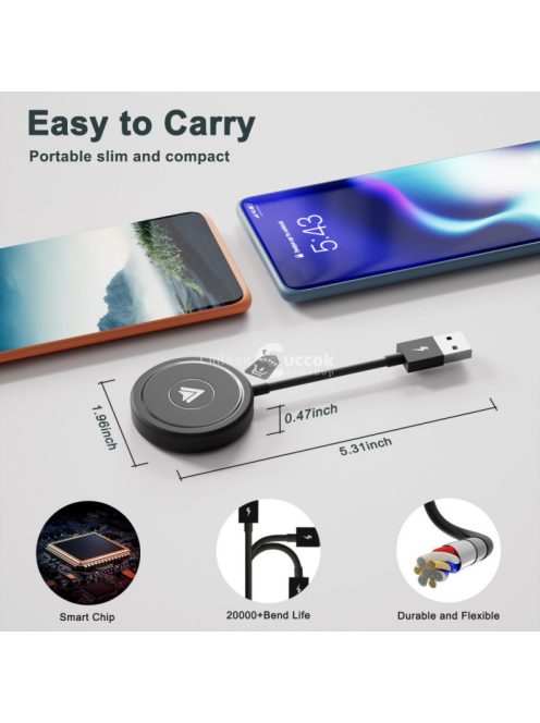 Vezetékmentes android autós adóvevő