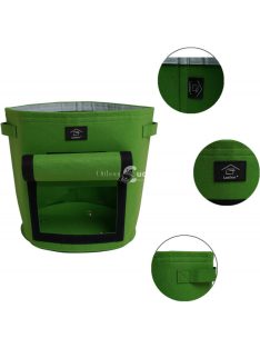   Laxllent Textil virágcserép 2 nagy zöld + növényvédő háló