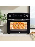 Abossk Air (25L) 1700W Digitális kijelzős légkeveréses sütő - fekete