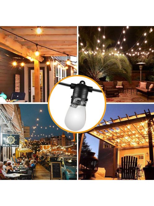 15 méteres kültéri fénysor