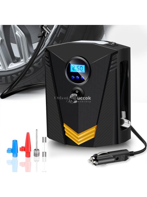 Air Dragon V3 digitális kijelzős, autómata kézikompresszor