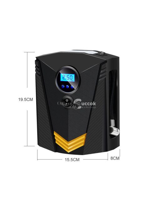 Air Dragon V3 digitális kijelzős, autómata kézikompresszor