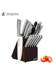 KKK 13 darabos konyhai késszett késtárolóval