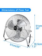 Dawoo ventilátor 220V (fekete)