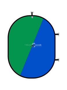   Hakutatz Chroma Key - Összecsukható háttér zöld/kék 150cm*100cm