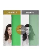 Hakutatz Zöld- Kék studió háttér anyag 150cm*190cm + 4 rögzítő kampó