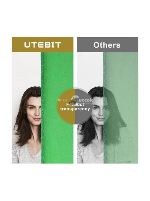 Hakutatz Zöld- Kék studió háttér anyag 150cm*190cm + 4 rögzítő kampó