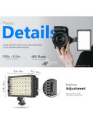 Neewer Kamera led lámpa profi fotósoknak