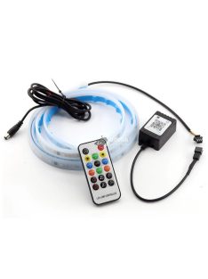  Bluetoothos 180 cm- es autós LED szalag - applikáció+távirányító