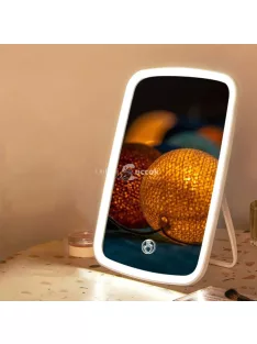 Asztali tölthető sminktükör