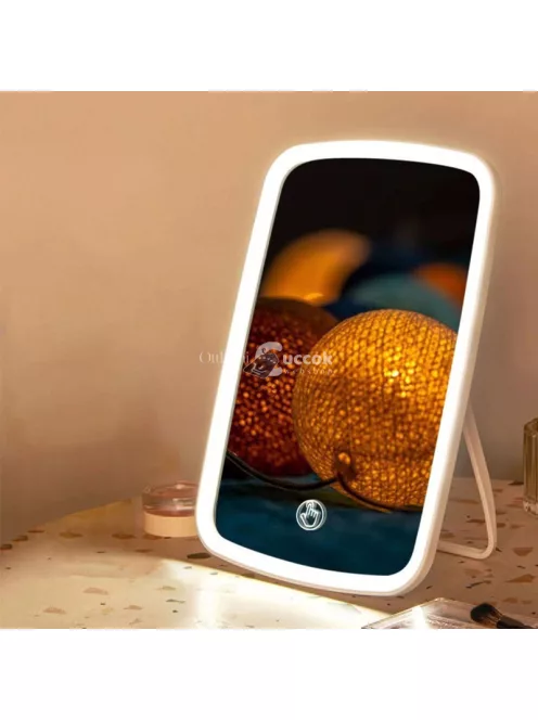 Asztali tölthető sminktükör