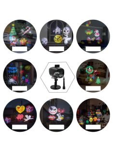 LED kivetító Karácsonyos mintákkal