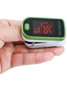   Véroxigénszint mérő, pulzoximéter - LCD kijelzős kisméretű eszköz ,hogy bárhova magaddal vihesd.