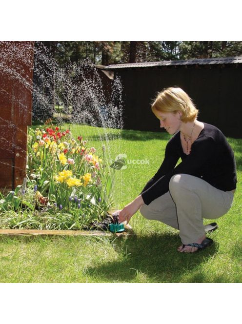 360 fokos öntözőrendszer állítható szórófejekkel