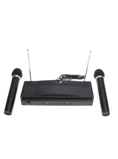 Karaoke szett 2 db mikrofonnal (vezeték nélküli)
