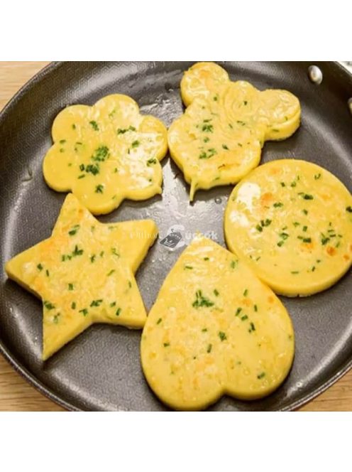 Tojássütő forma (5db-os szett)