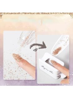   Körömdíszítő, Kiömlésmentes csillám és gyöngyköröm készítő