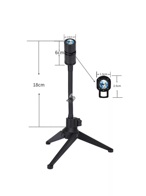 Égitest LED projektor, éjszakai dekor kivetítő (Föld, Hold, Hold és csillag)