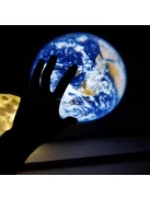 Égitest LED projektor, éjszakai dekor kivetítő (Föld, Hold, Hold és csillag)