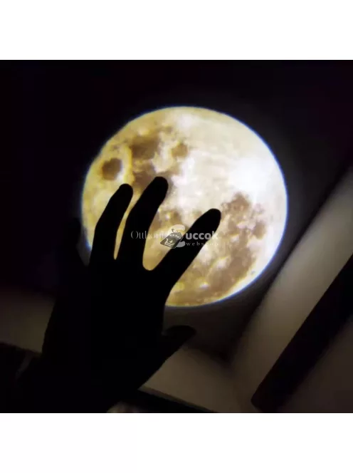 Égitest LED projektor, éjszakai dekor kivetítő (Föld, Hold, Hold és csillag)