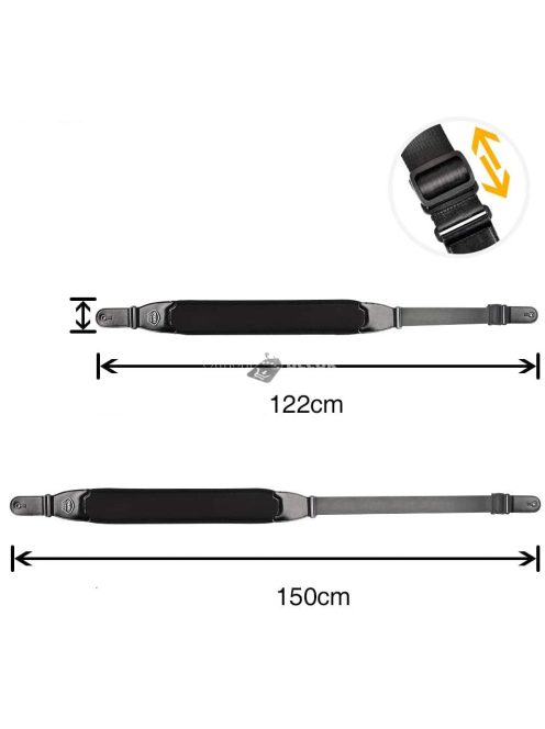 3D szivacs gitár heveder (izzadáscsökkentő anyagból)