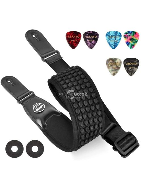 3D szivacs gitár heveder (izzadáscsökkentő anyagból)