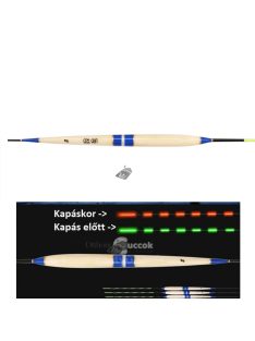 Okos kapásjelző, éjszakai úszó horgászoknak
