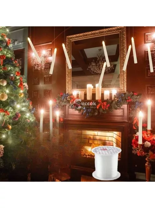 LED gyertya szett (6 db), Távirányítóval